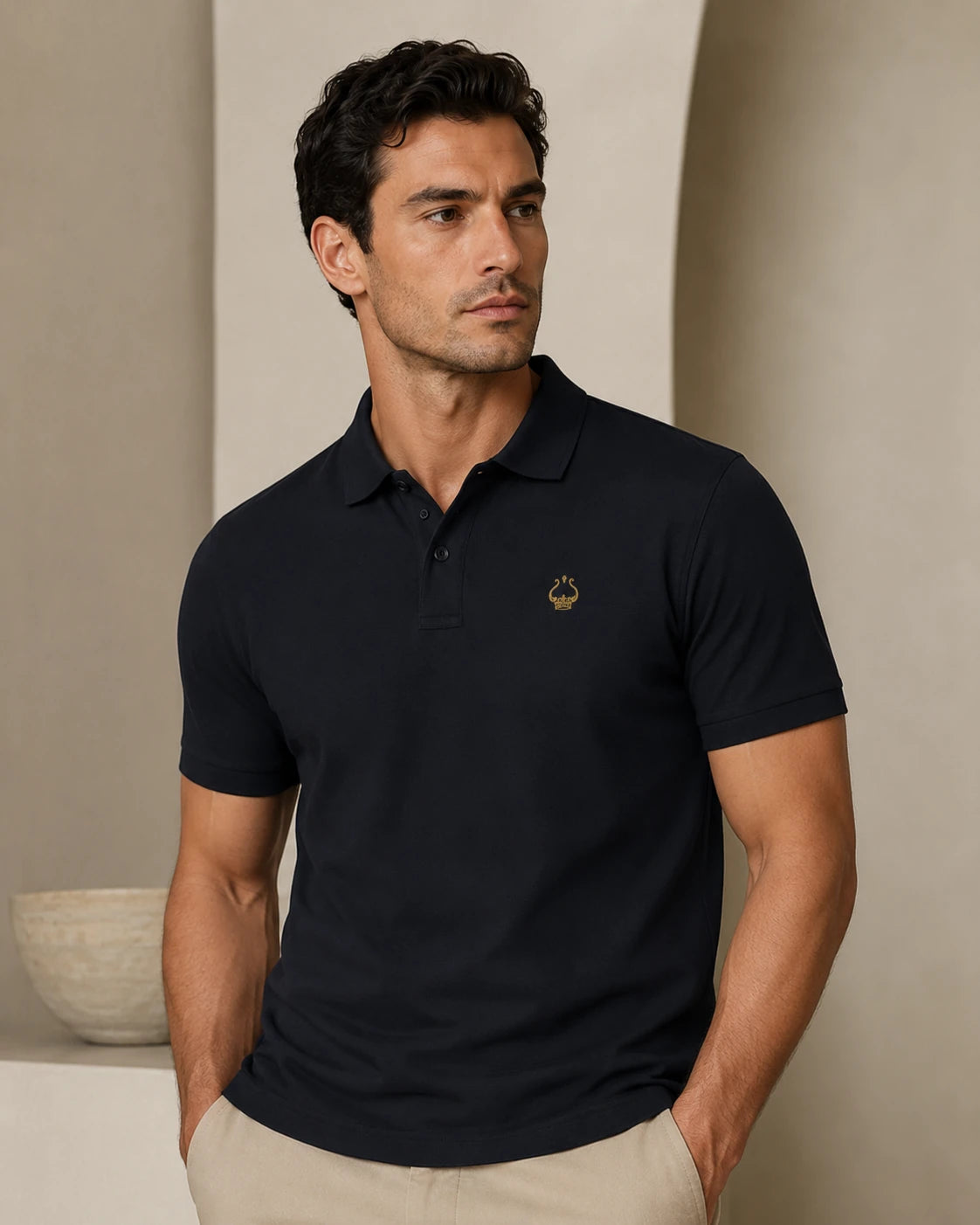 The Heritage Polo — Obsidian