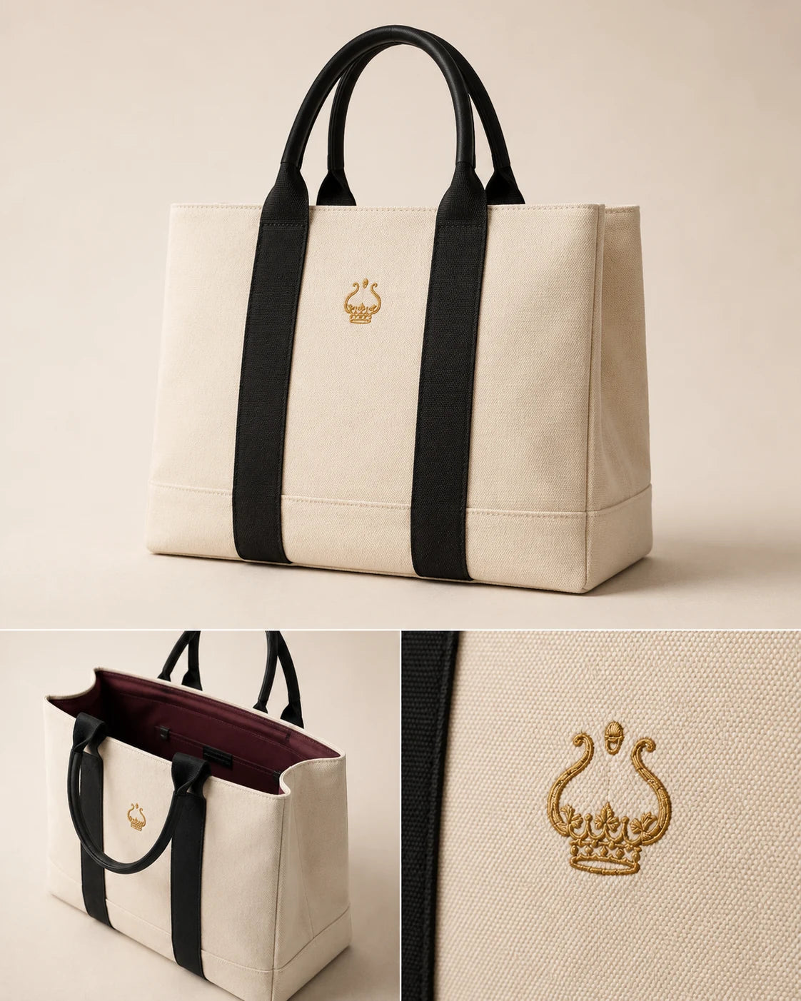 Design study for The Cotton Merchant Bag — Ivory